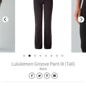 Lululemon Full on Groove pants.